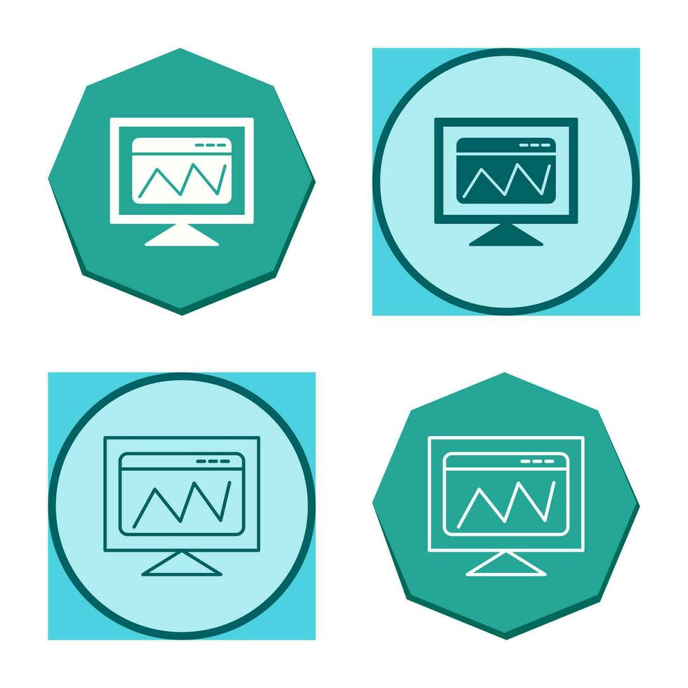 icône de vecteur d'analyse web