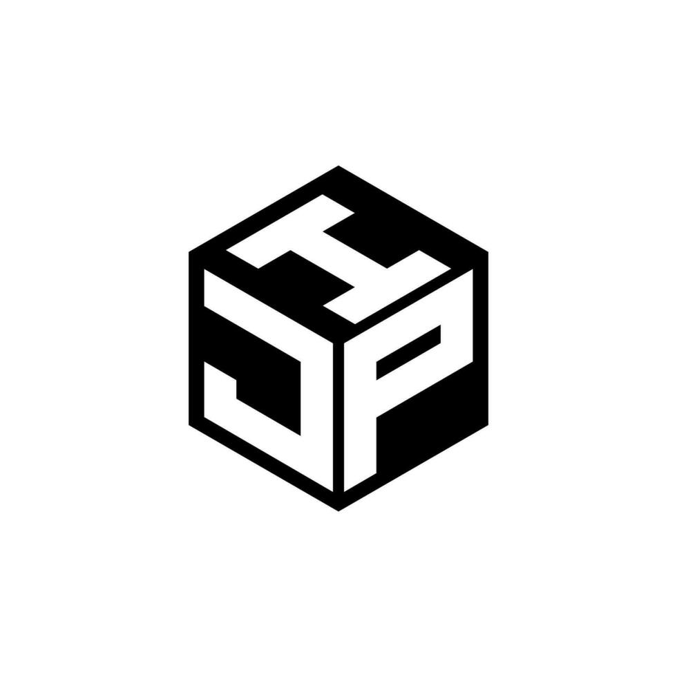 jpi lettre logo conception, inspiration pour une unique identité. moderne élégance et Créatif conception. filigrane votre Succès avec le frappant cette logo. vecteur