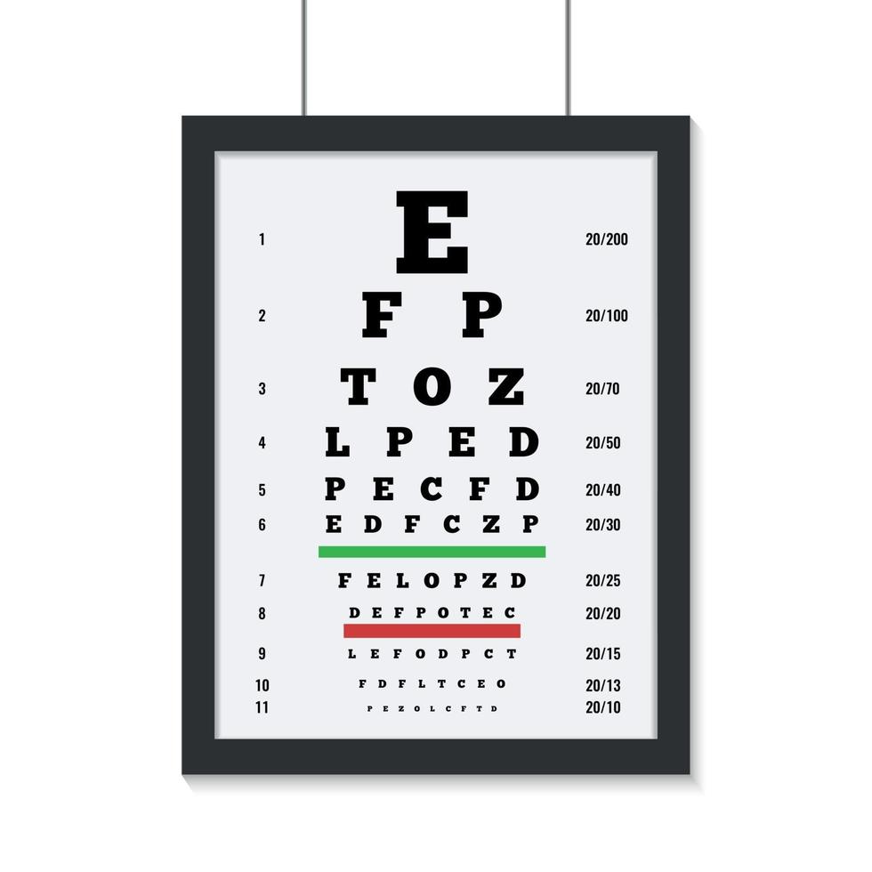 illustration vectorielle de soins oculaires vecteur
