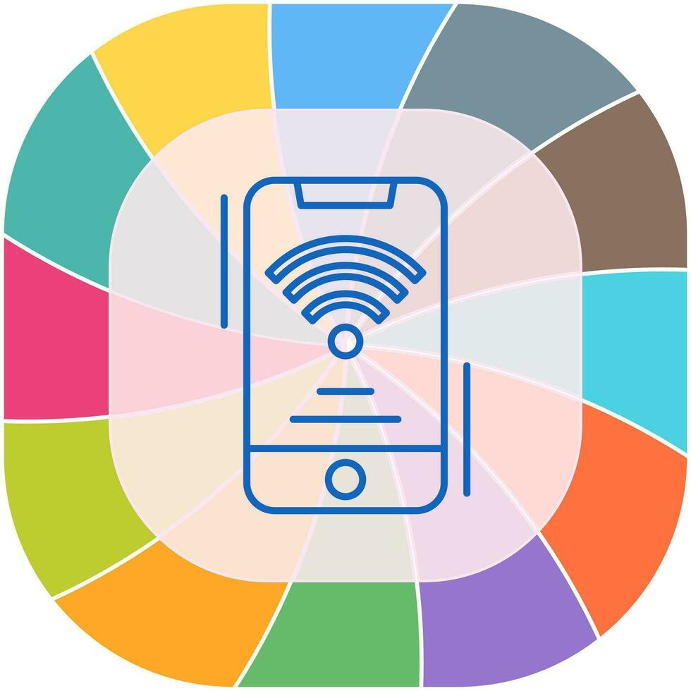 icône de vecteur de signal wifi