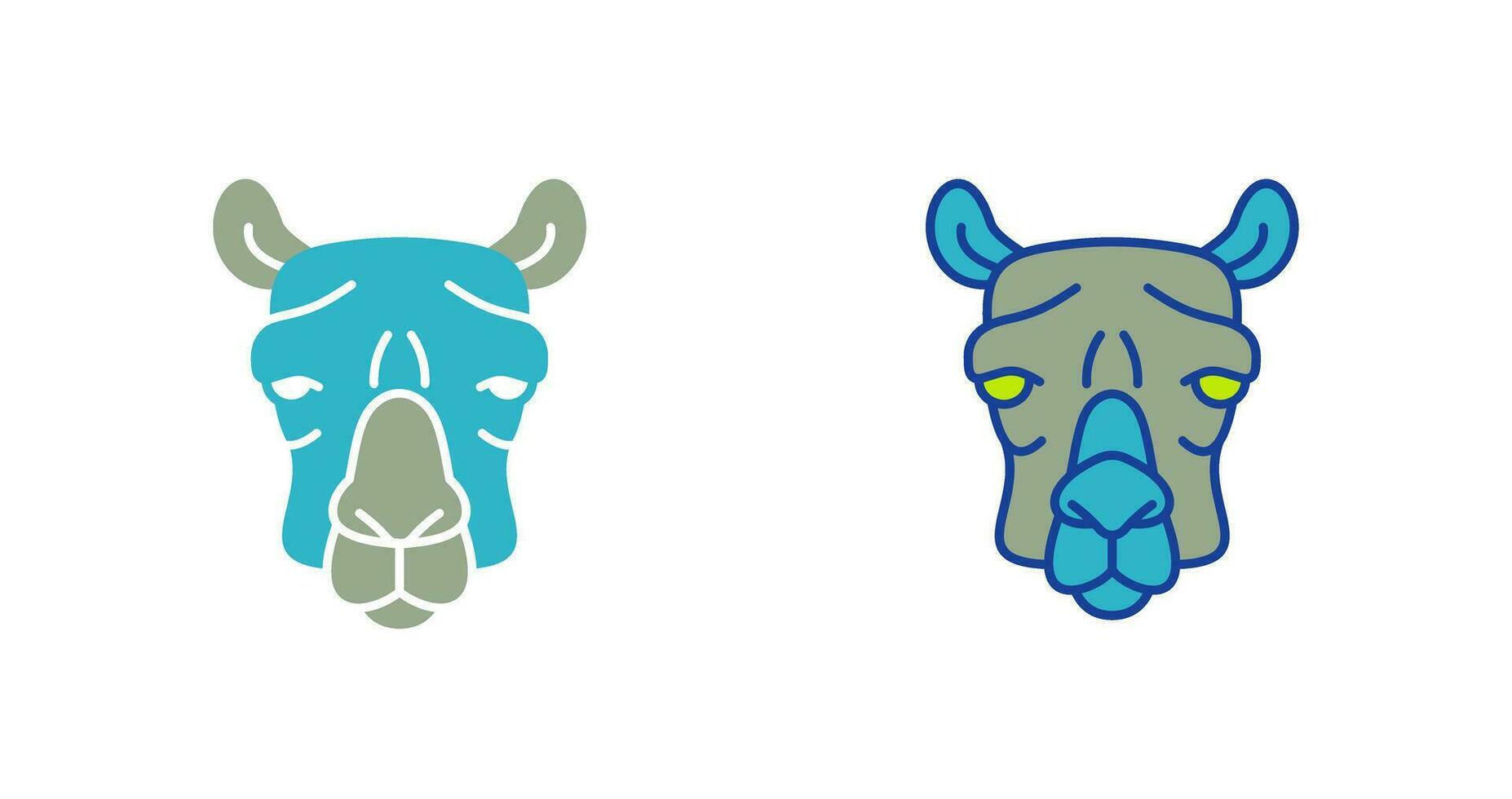 icône de vecteur de chameau