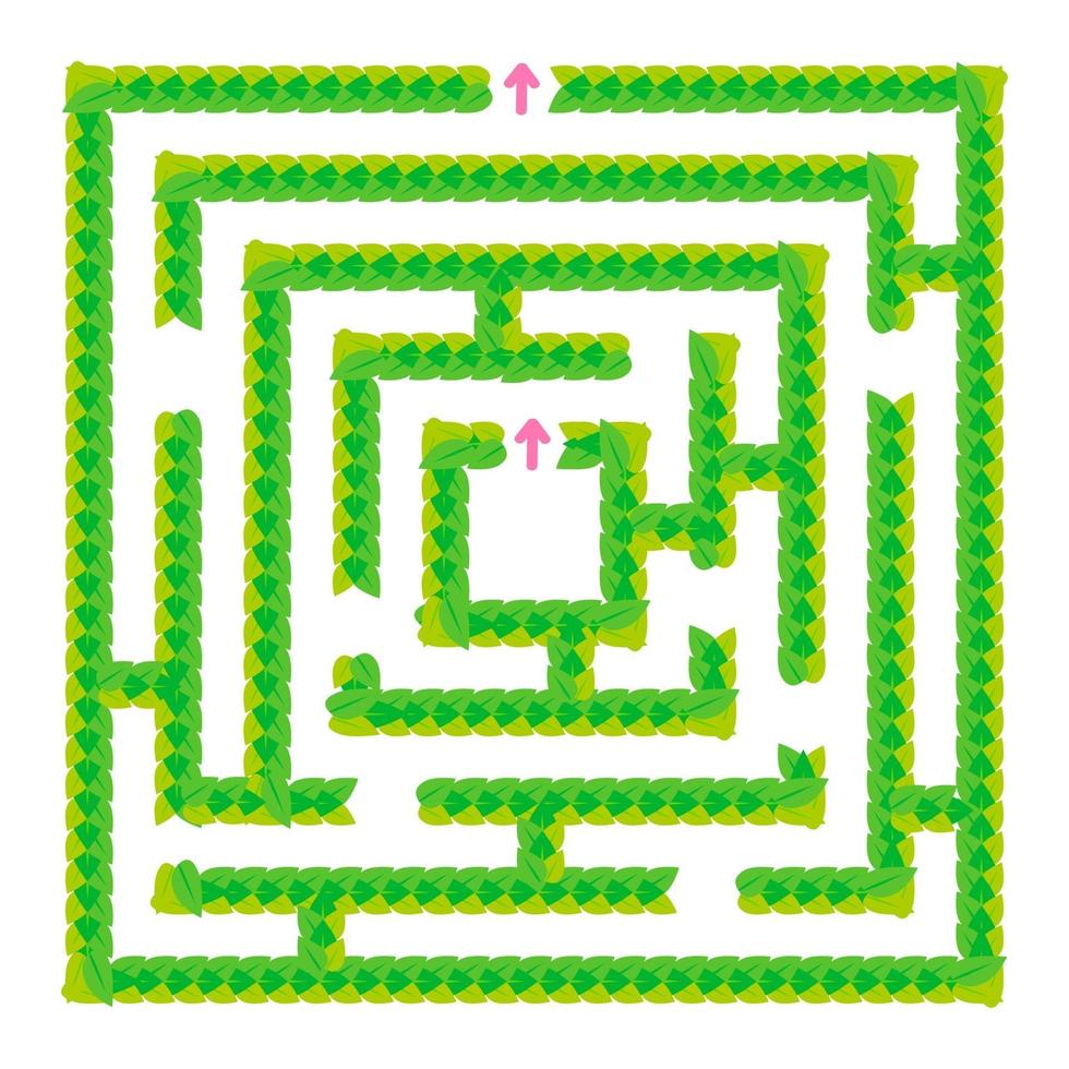 labyrinthe pour les enfants. casse-tête pour les enfants. énigme du labyrinthe. vecteur