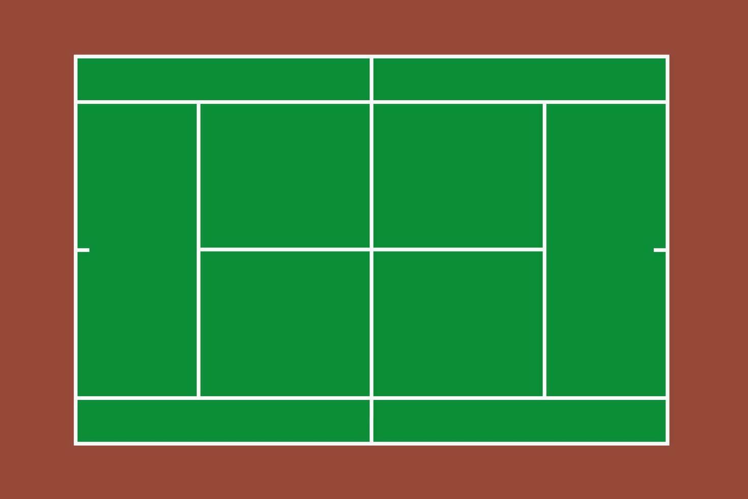 tennis tribunaux, les stades, Extérieur tribunaux vecteur