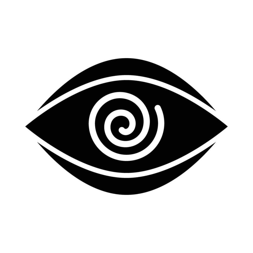 hypnose vecteur glyphe icône pour personnel et commercial utiliser.