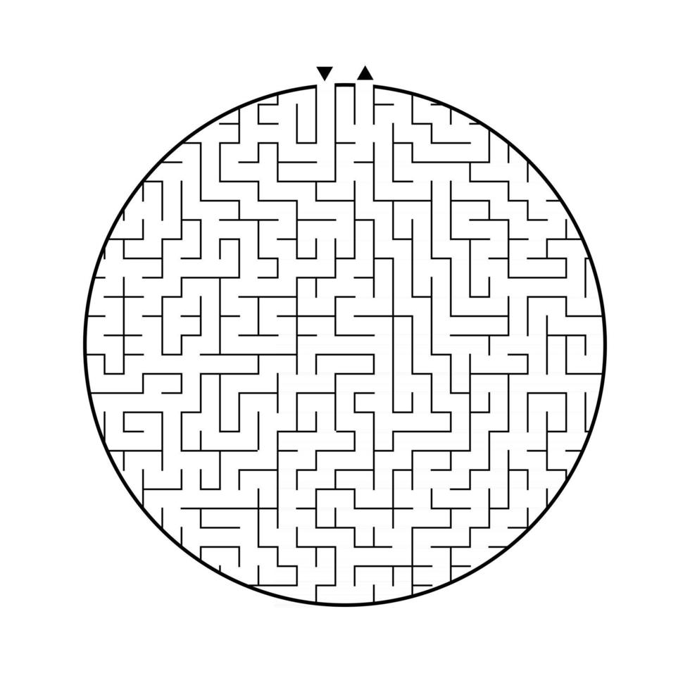 labyrinthe pour les enfants. casse-tête pour les enfants. énigme du labyrinthe. vecteur