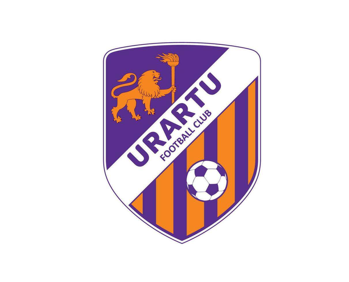 fc urartu Erevan club logo symbole Arménie ligue Football abstrait conception vecteur illustration