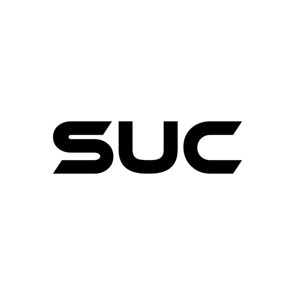 suc lettre logo conception, inspiration pour une unique identité. moderne élégance et Créatif conception. filigrane votre Succès avec le frappant cette logo. vecteur