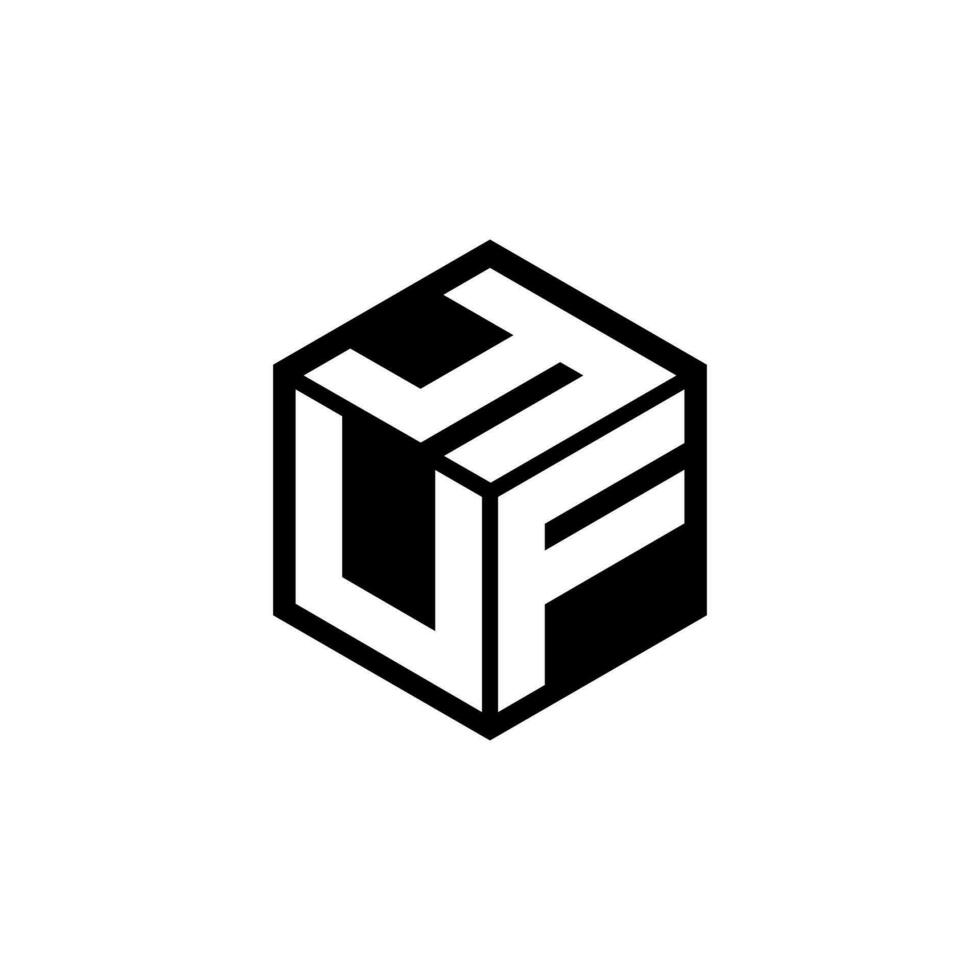 ufy lettre logo conception, inspiration pour une unique identité. moderne élégance et Créatif conception. filigrane votre Succès avec le frappant cette logo. vecteur
