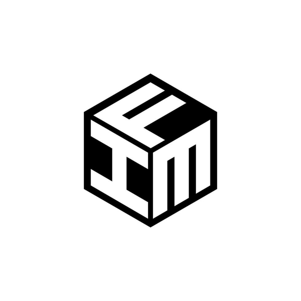FMI lettre logo conception, inspiration pour une unique identité. moderne élégance et Créatif conception. filigrane votre Succès avec le frappant cette logo. vecteur
