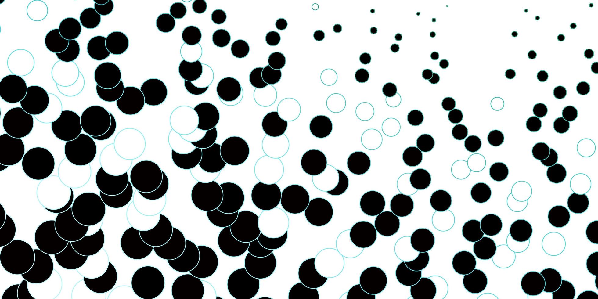 disposition de vecteur vert foncé avec des formes de cercle.