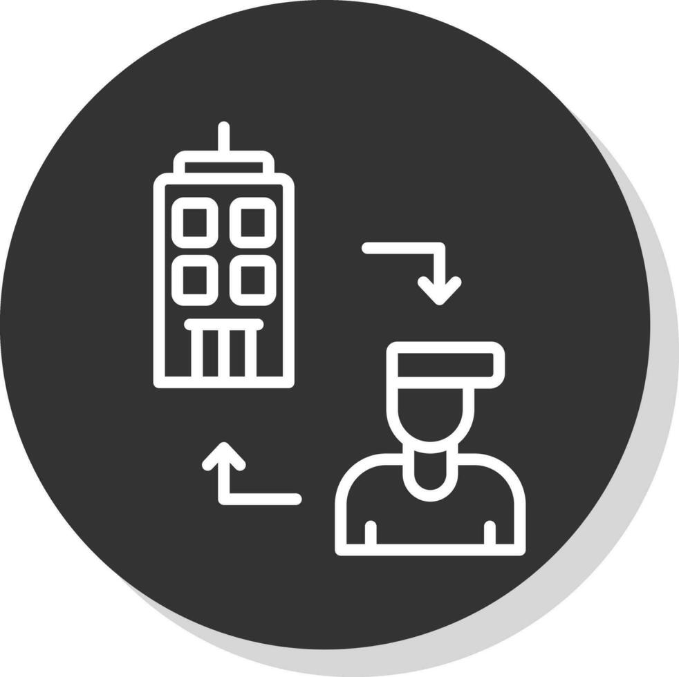 conception d'icône vecteur consommateur