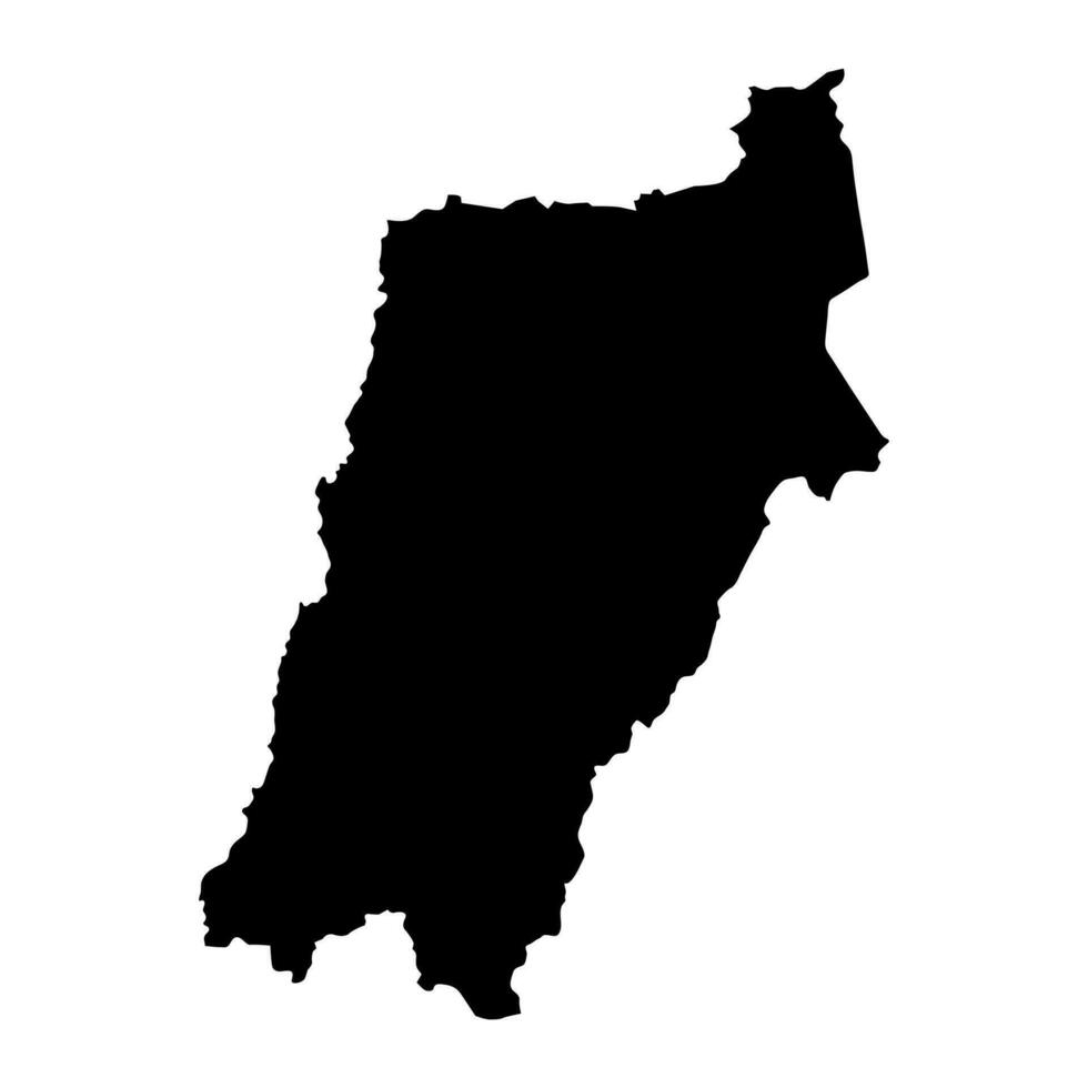 atacama Région carte, administratif division de Chili. vecteur