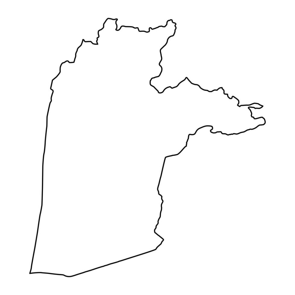 kandahar Province carte, administratif division de afghanistan. vecteur