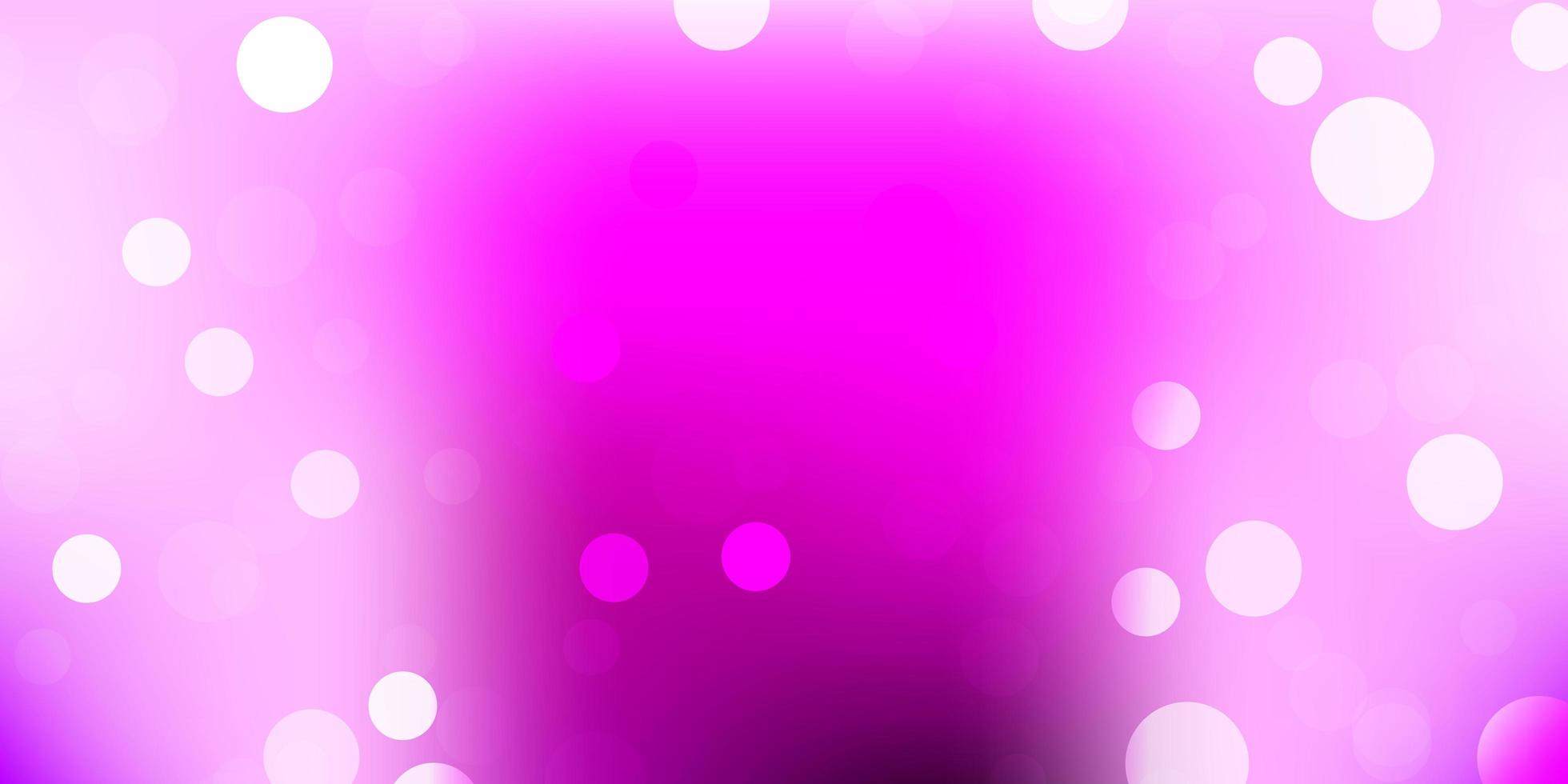 fond de vecteur violet clair, rose avec des bulles.