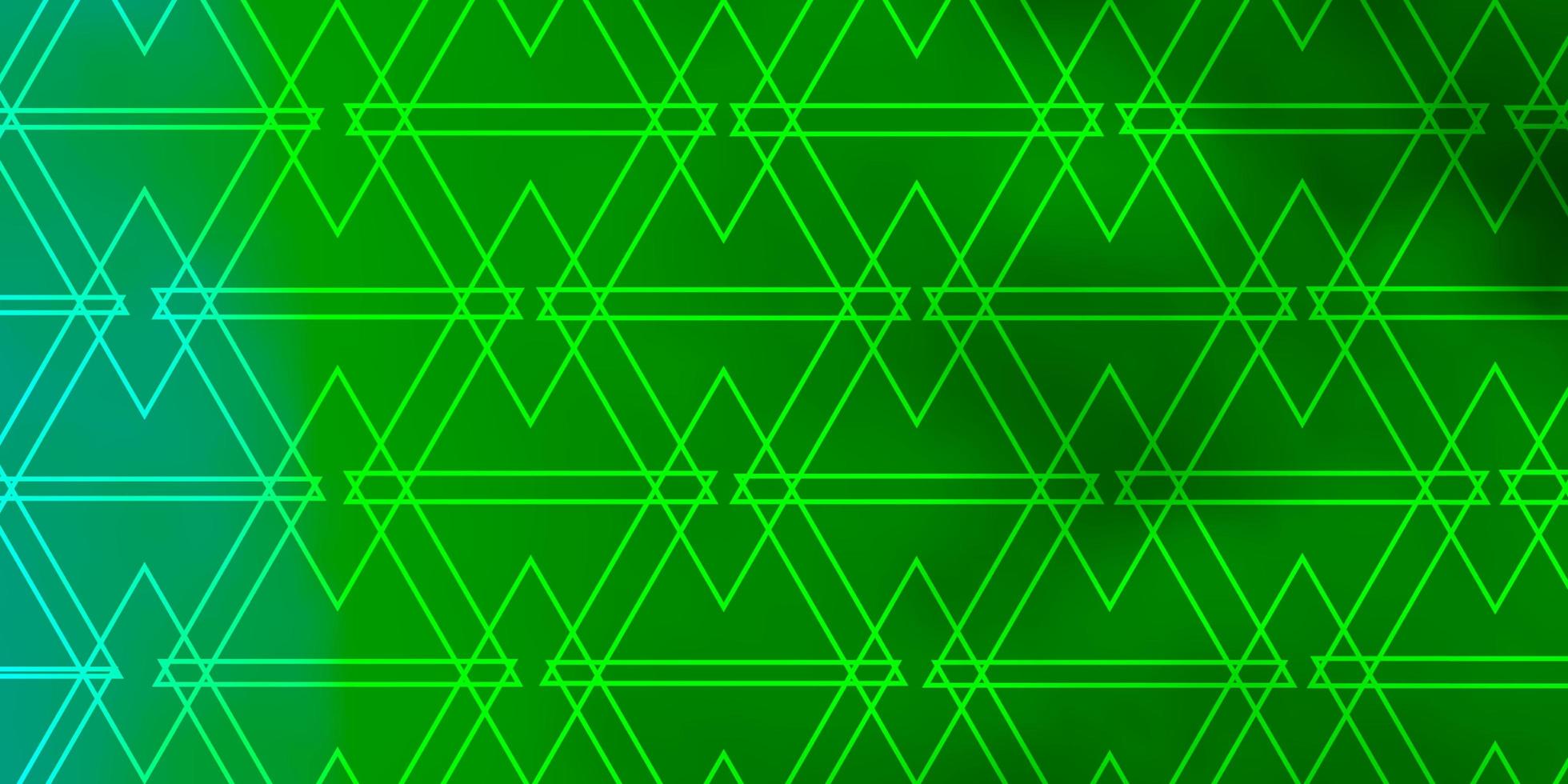 texture vecteur vert clair avec un style triangulaire.