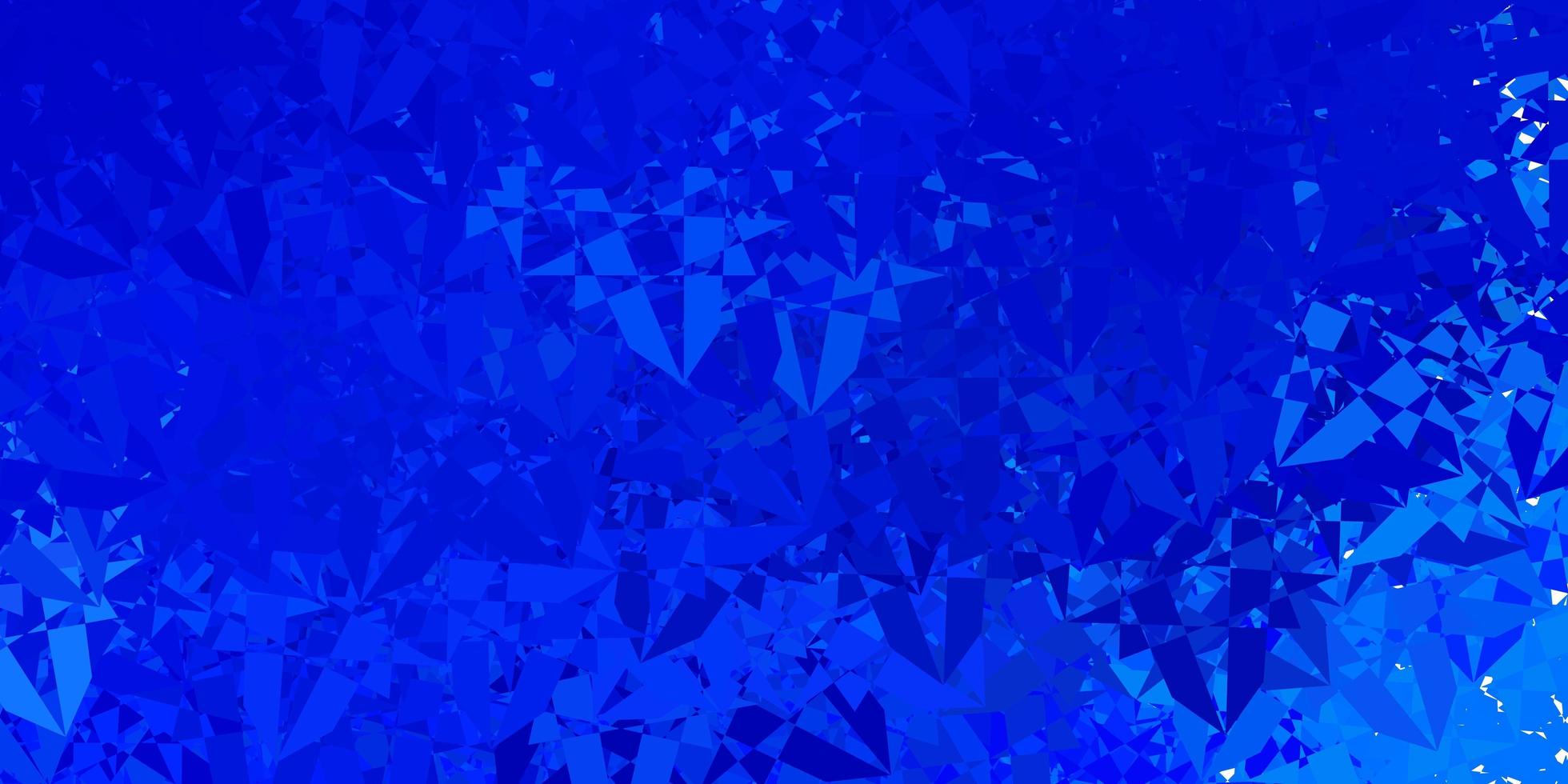 modèle vectoriel bleu clair avec des formes polygonales.
