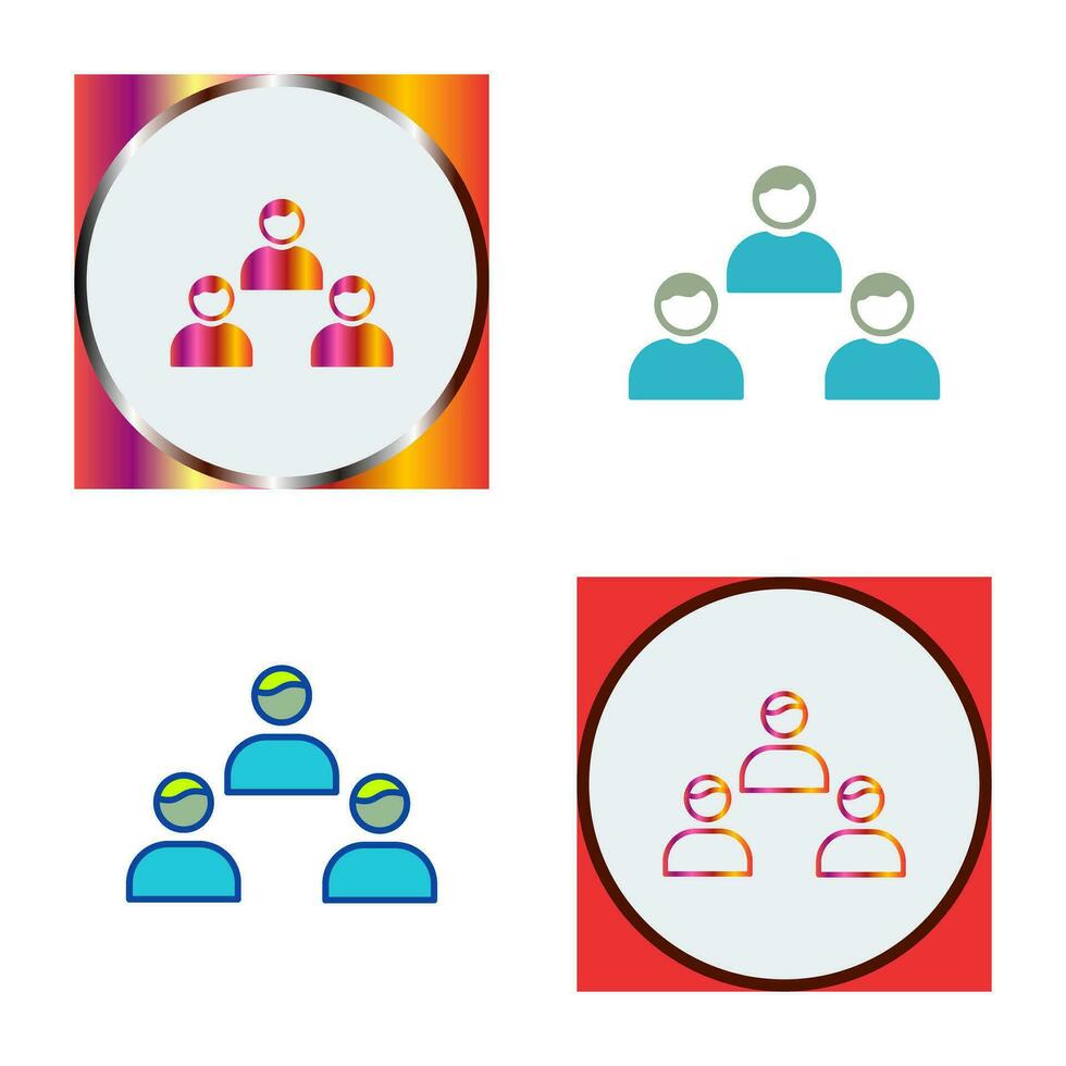 icône de vecteur de membres de l'équipe