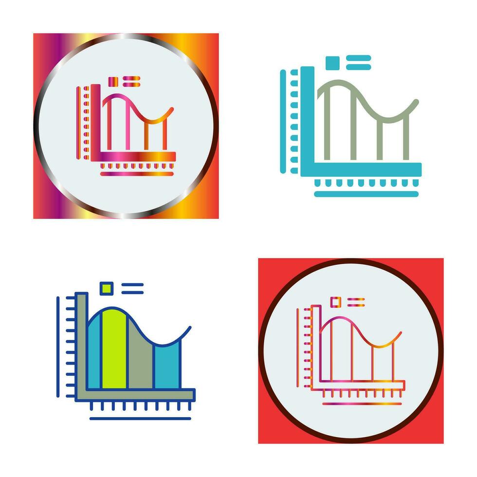 icône de vecteur de graphique à barres