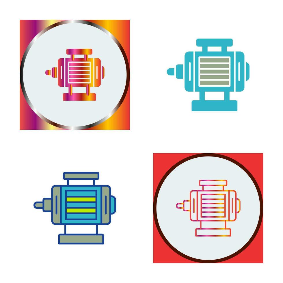 icône de vecteur de moteur électrique