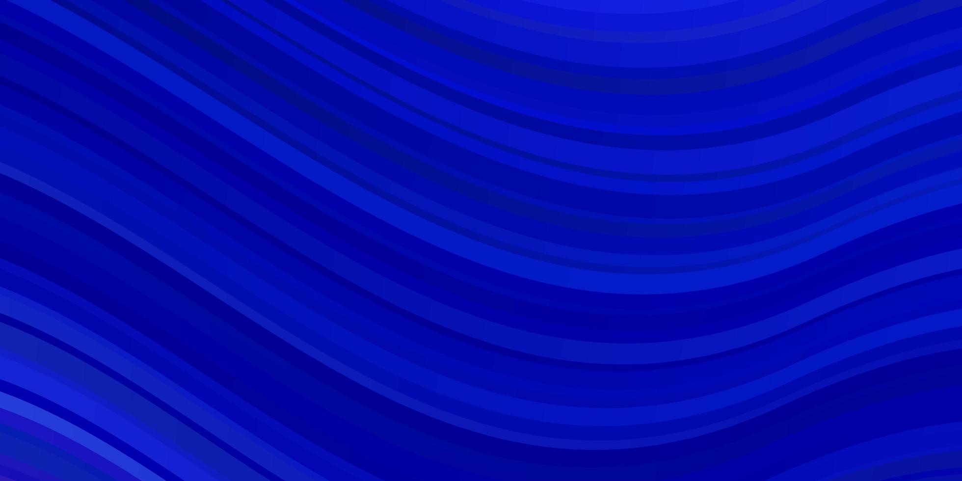 modèle vectoriel bleu clair avec des lignes courbes.