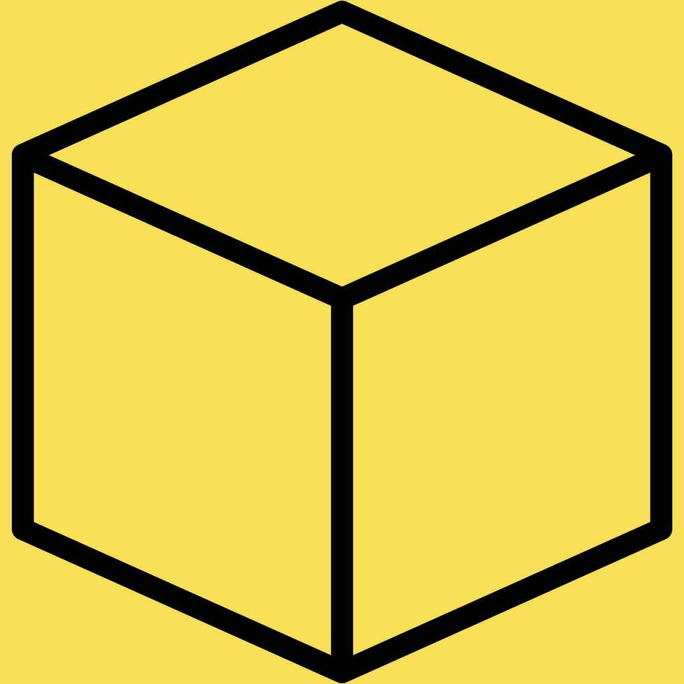 cube formes illustration vecteur