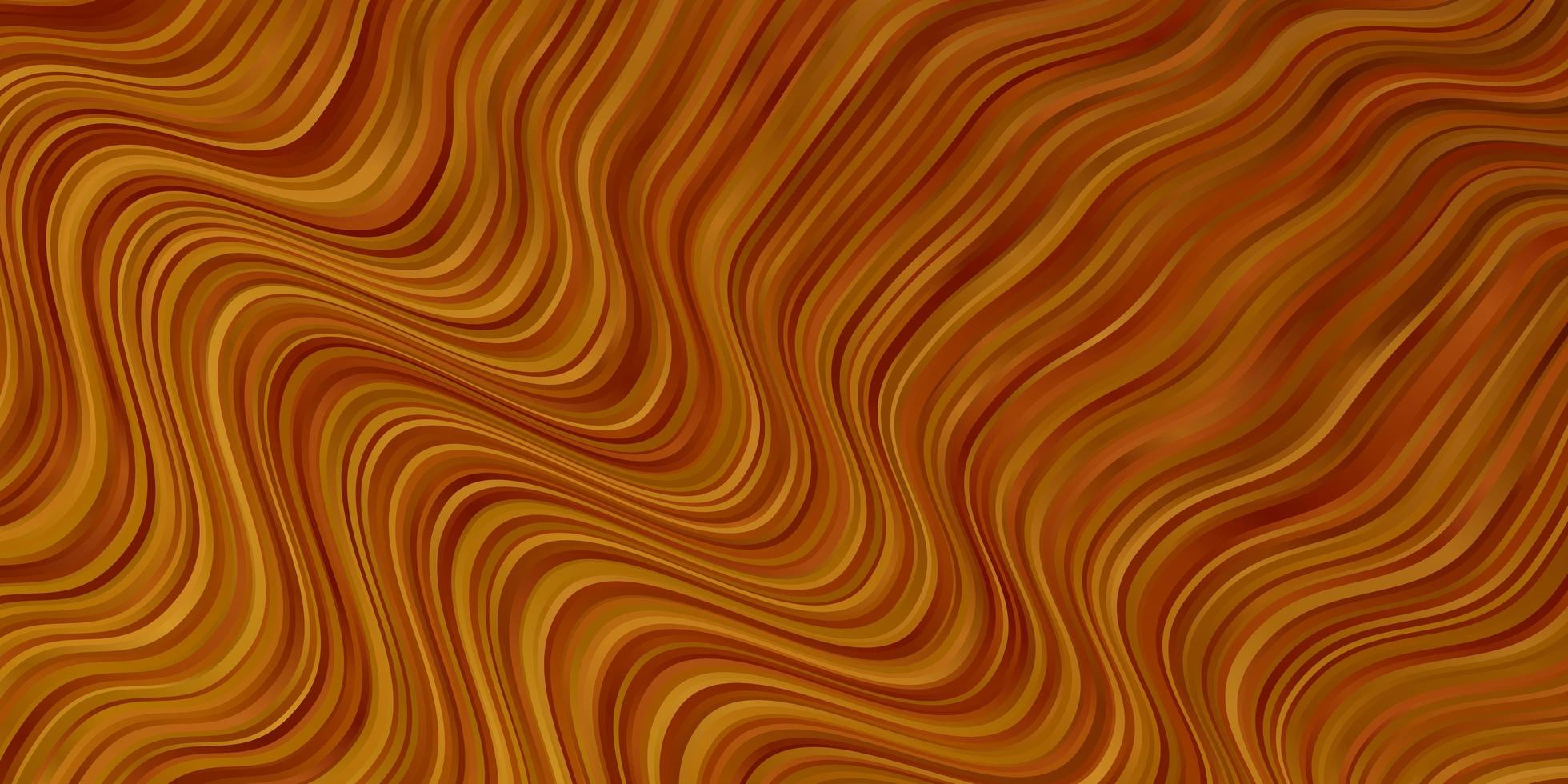 fond de vecteur orange clair avec des lignes ironiques.