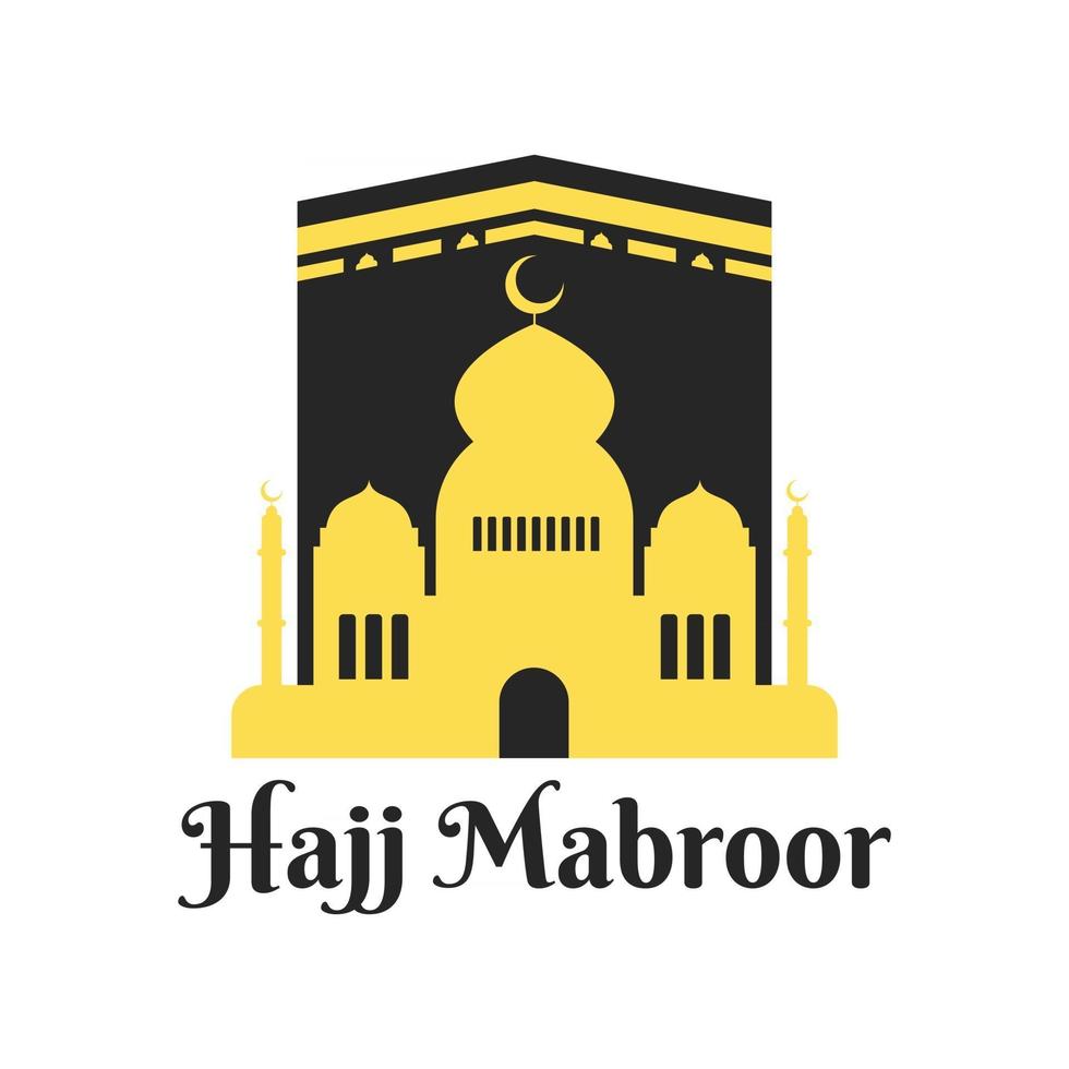 vecteur de hajj mabroor