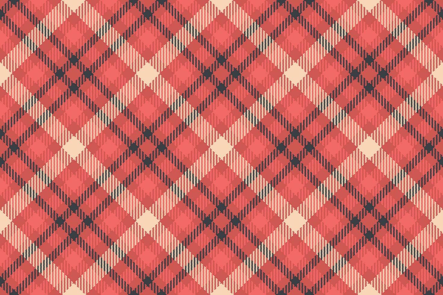 Contexte sans couture textile de plaid tartan en tissu avec une vérifier vecteur modèle texture.