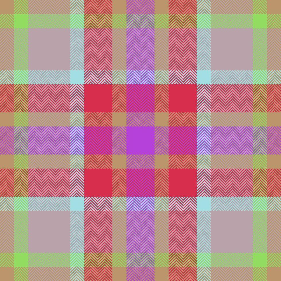 texture tartan textile de sans couture vérifier Contexte avec une plaid vecteur en tissu modèle.