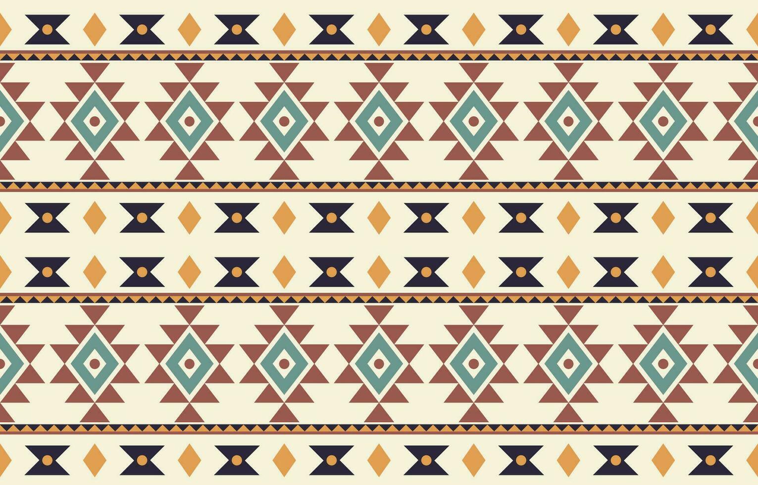 ethnique abstrait ikat art. aztèque ornement imprimer. géométrique ethnique modèle sans couture Couleur Oriental. conception pour Contexte ,rideau, tapis, fond d'écran, vêtements, emballage, batique, vecteur illustration.