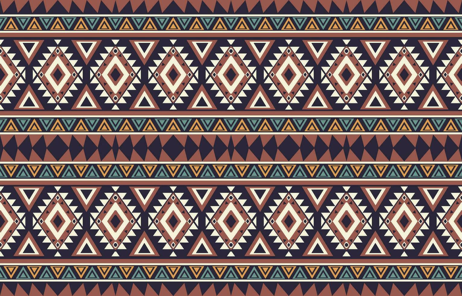 ethnique abstrait ikat art. aztèque ornement imprimer. géométrique ethnique modèle sans couture Couleur Oriental. conception pour Contexte ,rideau, tapis, fond d'écran, vêtements, emballage, batique, vecteur illustration.