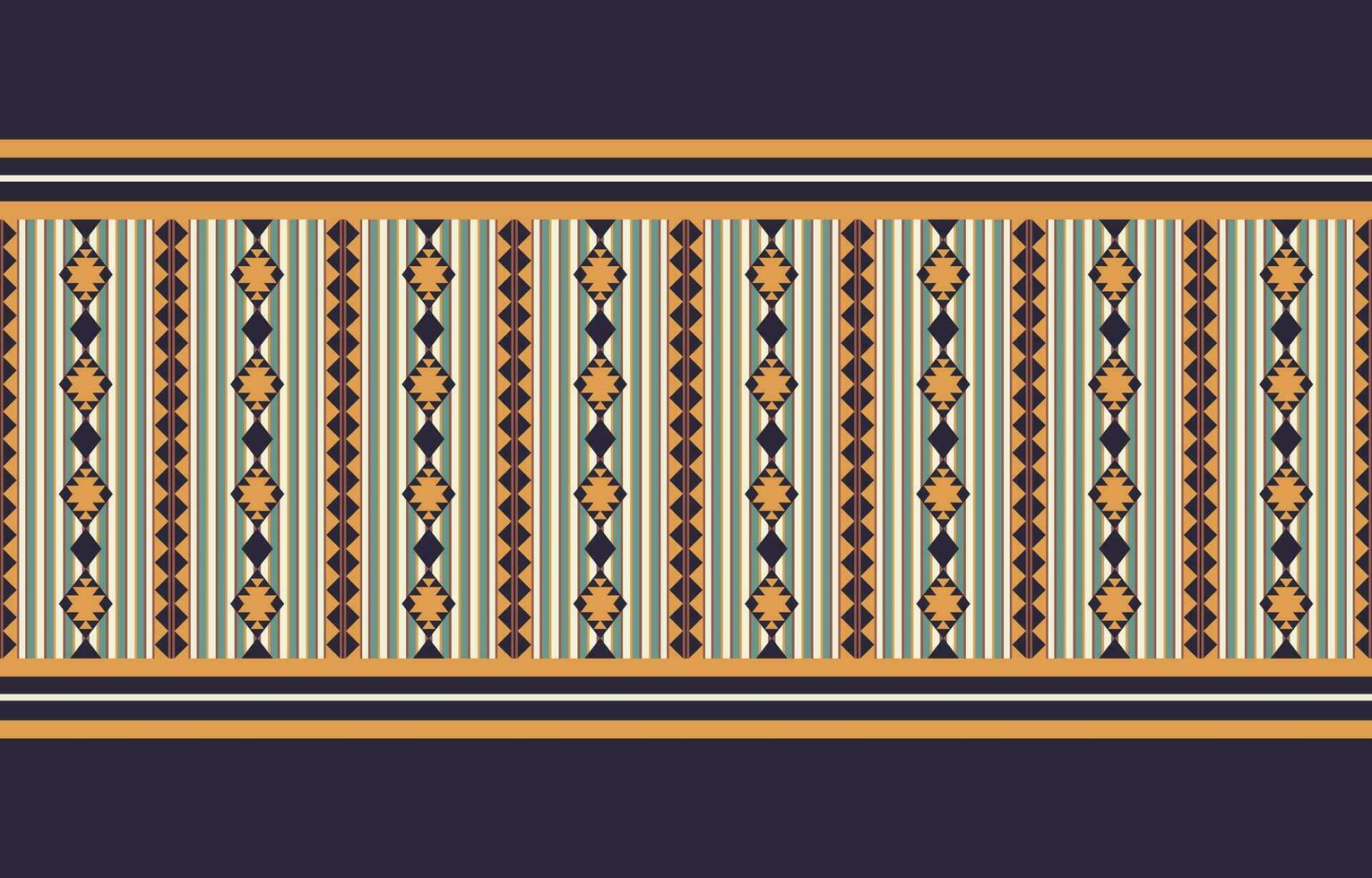 ethnique abstrait ikat art. aztèque ornement imprimer. géométrique ethnique modèle sans couture Couleur Oriental. conception pour Contexte ,rideau, tapis, fond d'écran, vêtements, emballage, batique, vecteur illustration.