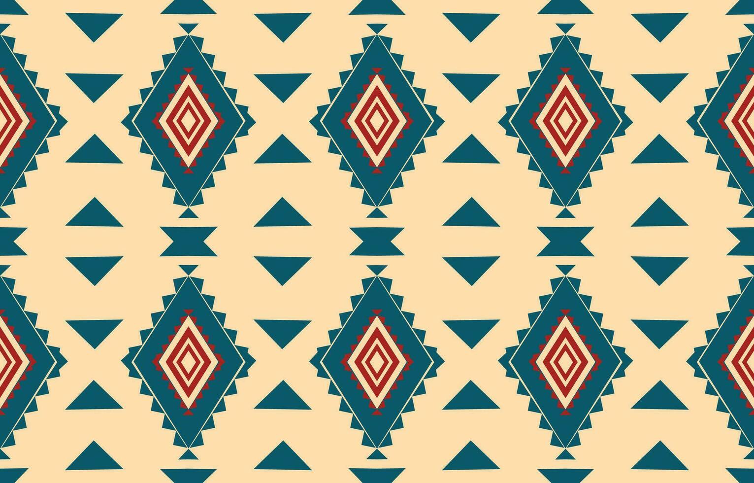 ethnique abstrait ikat art. aztèque ornement imprimer. géométrique ethnique modèle sans couture Couleur Oriental. conception pour Contexte ,rideau, tapis, fond d'écran, vêtements, emballage, batique, vecteur illustration.