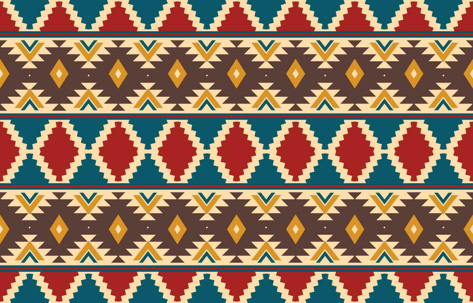 ethnique abstrait ikat art. aztèque ornement imprimer. géométrique ethnique modèle sans couture Couleur Oriental. conception pour Contexte ,rideau, tapis, fond d'écran, vêtements, emballage, batique, vecteur illustration.