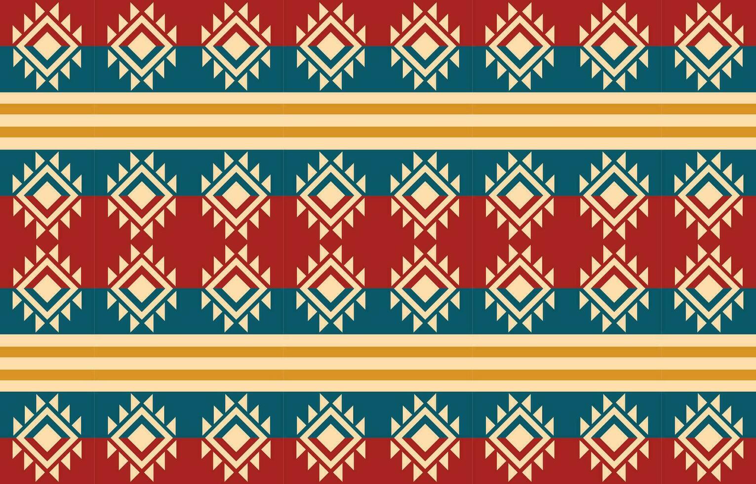 ethnique abstrait ikat art. aztèque ornement imprimer. géométrique ethnique modèle sans couture Couleur Oriental. conception pour Contexte ,rideau, tapis, fond d'écran, vêtements, emballage, batique, vecteur illustration.