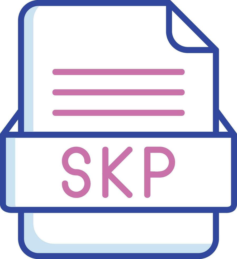 skp fichier format vecteur icône