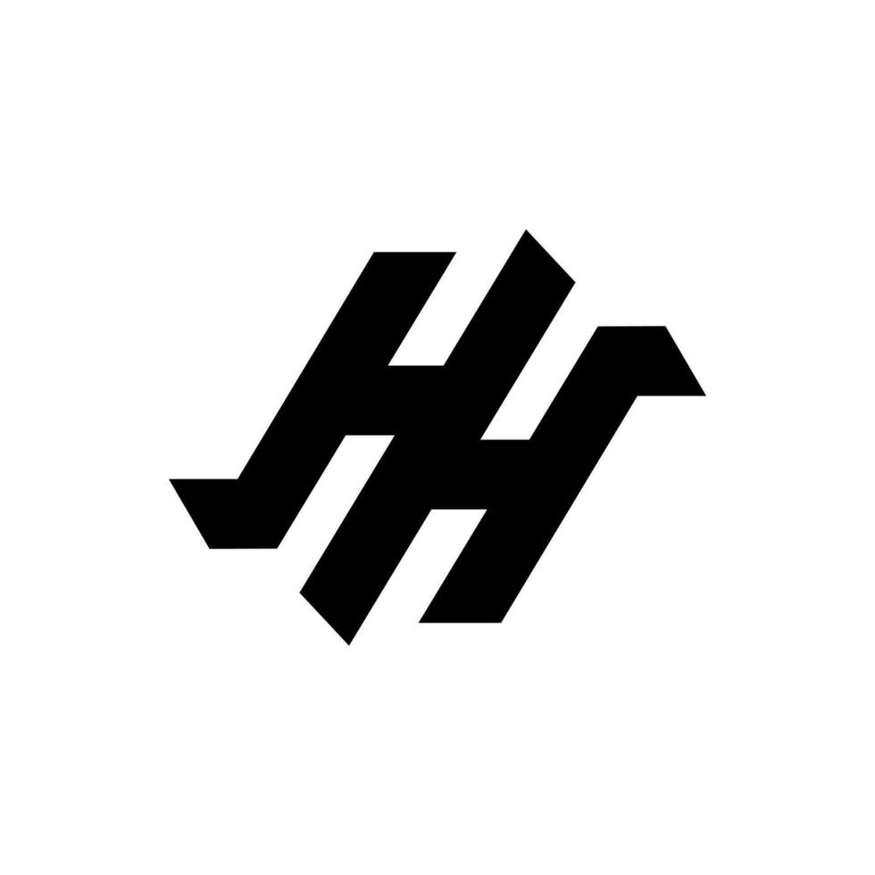 moderne lettre h logo icône vecteur modèle.