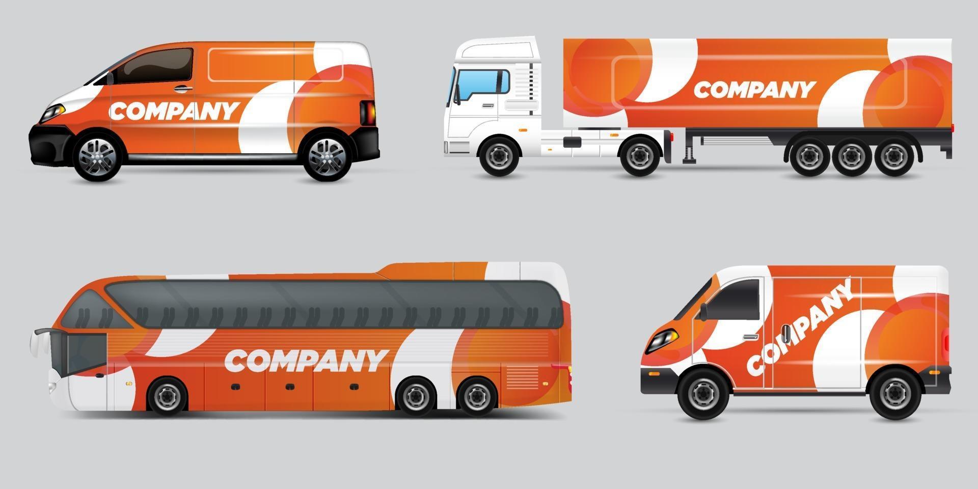 ensemble de conception de modèle d'identité de voiture de vecteur libre.