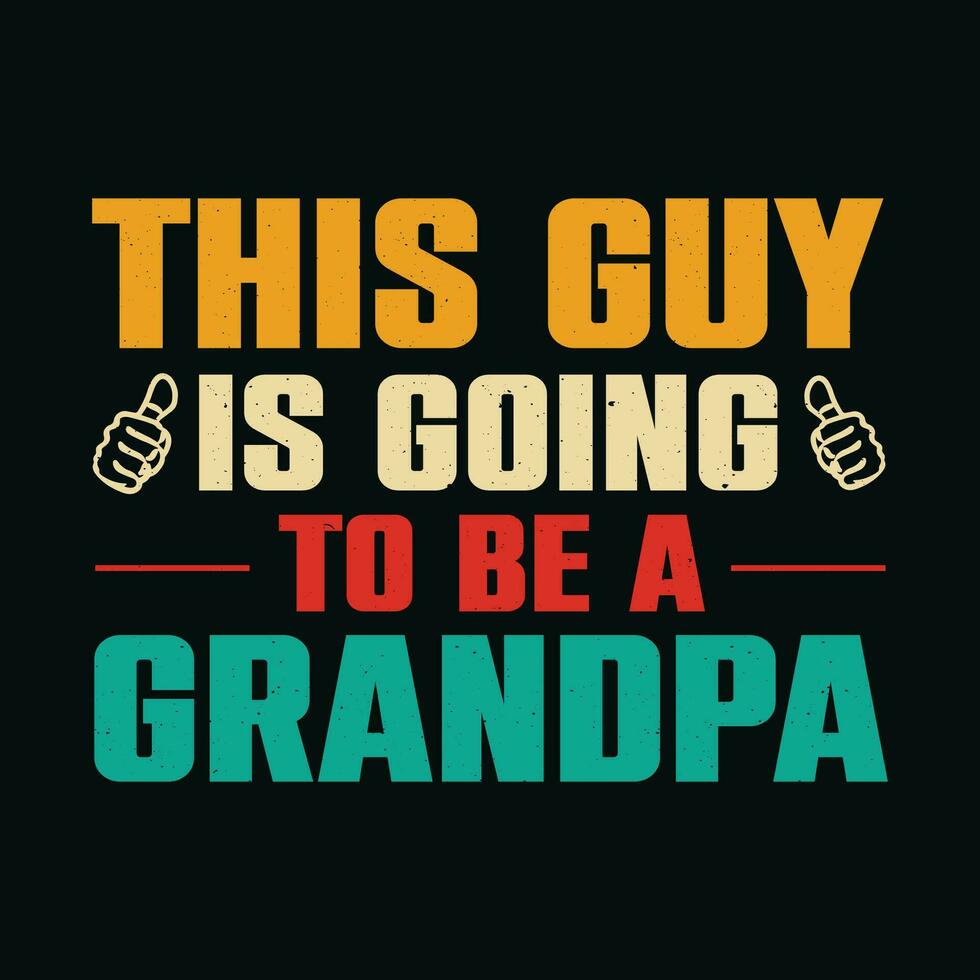 cette gars est Aller à être une grand-père t chemise conception, ceci gars est Aller à être une grand-père, grand-père t chemise conception vecteur