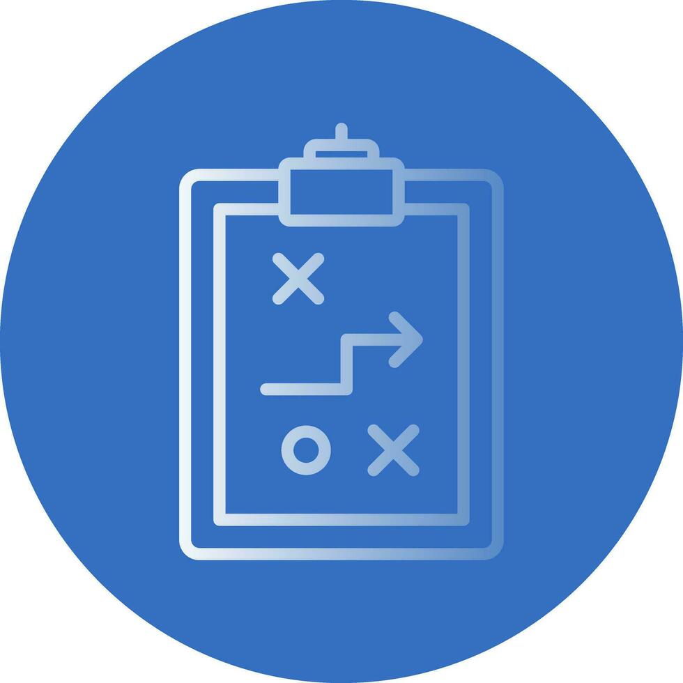 conception d'icône de vecteur de stratégie