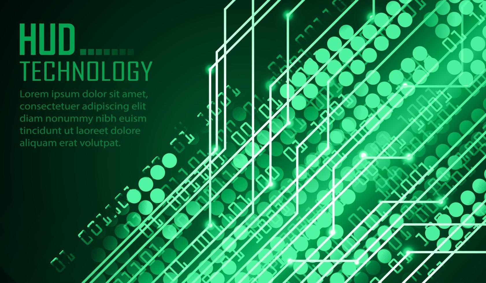 fond de concept de technologie future cyber circuit vecteur