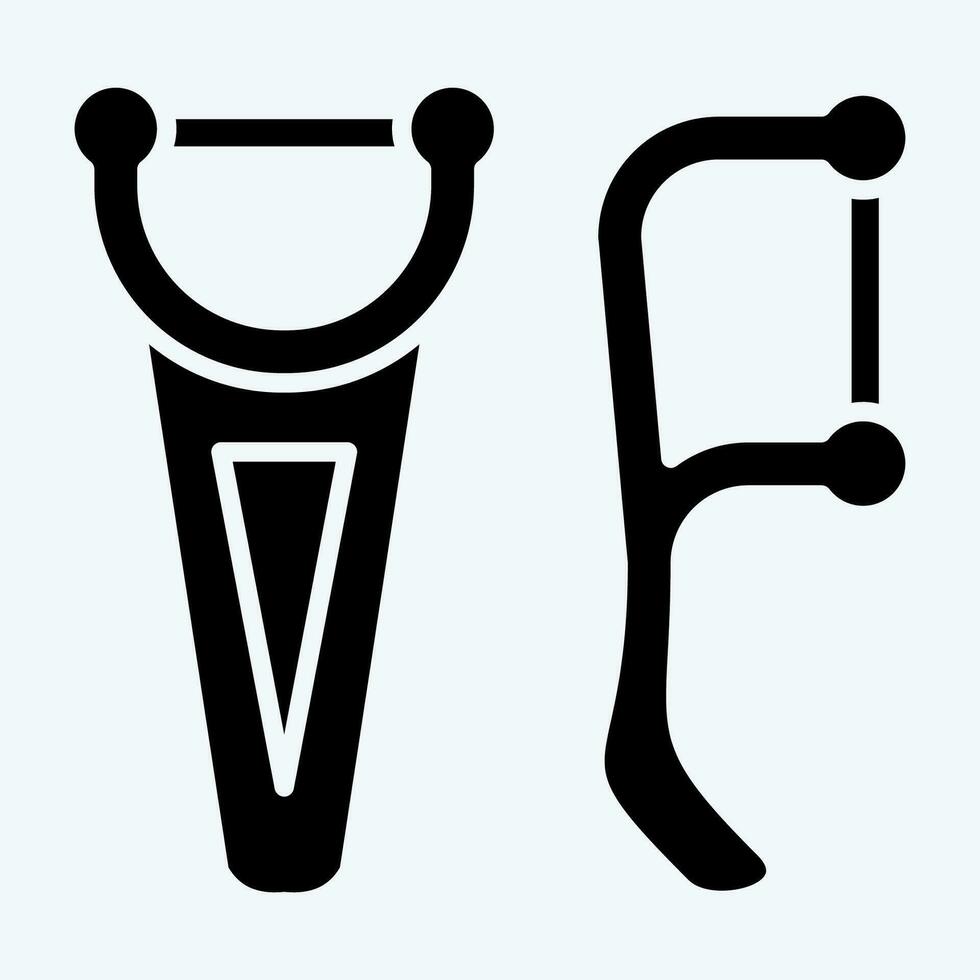 icône soie. en relation à salle de bains symbole. glyphe style. Facile conception modifiable. Facile illustration vecteur