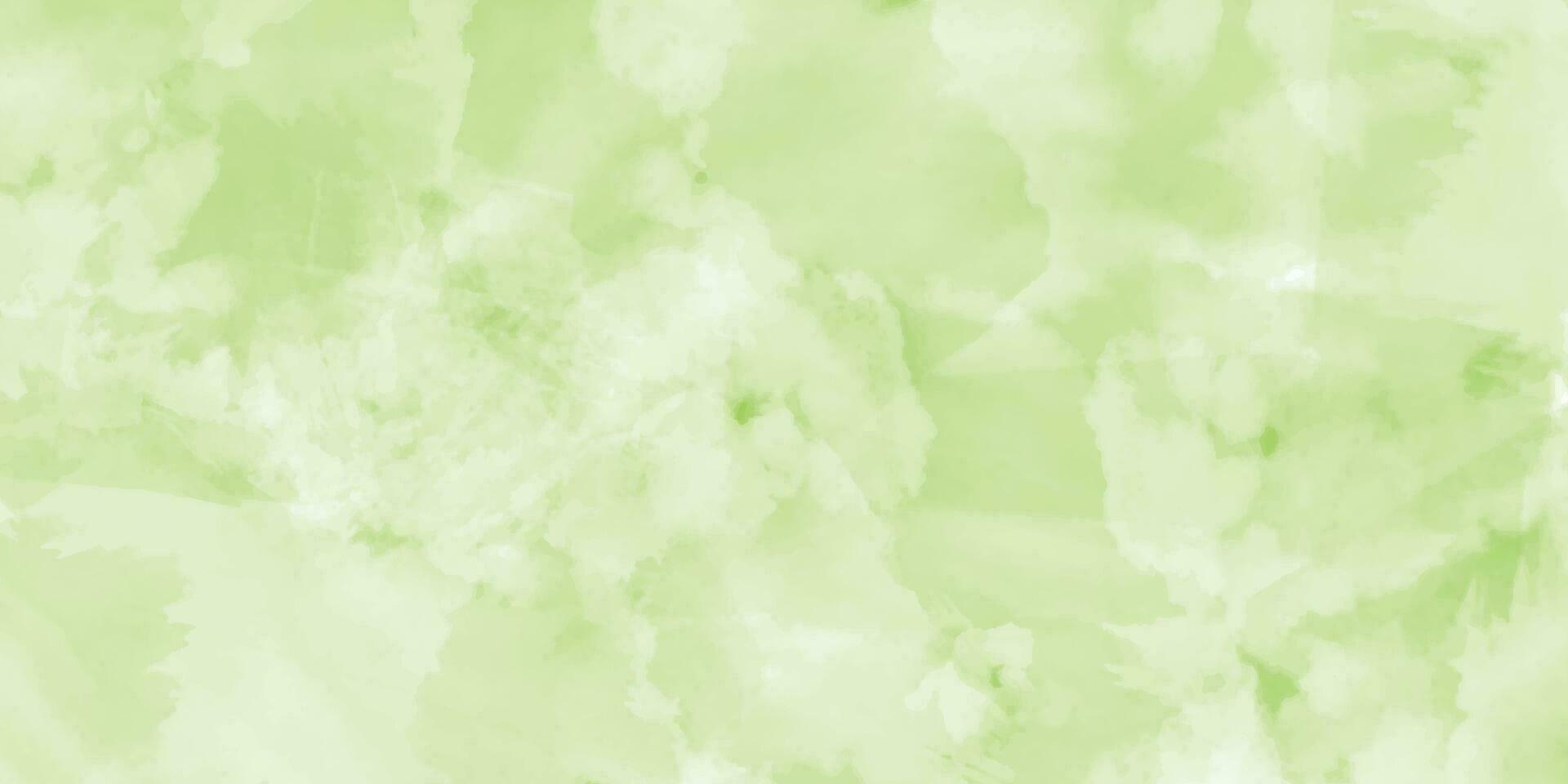 doux vert aquarelle. abstrait Contexte. vert, blanc texture. vecteur