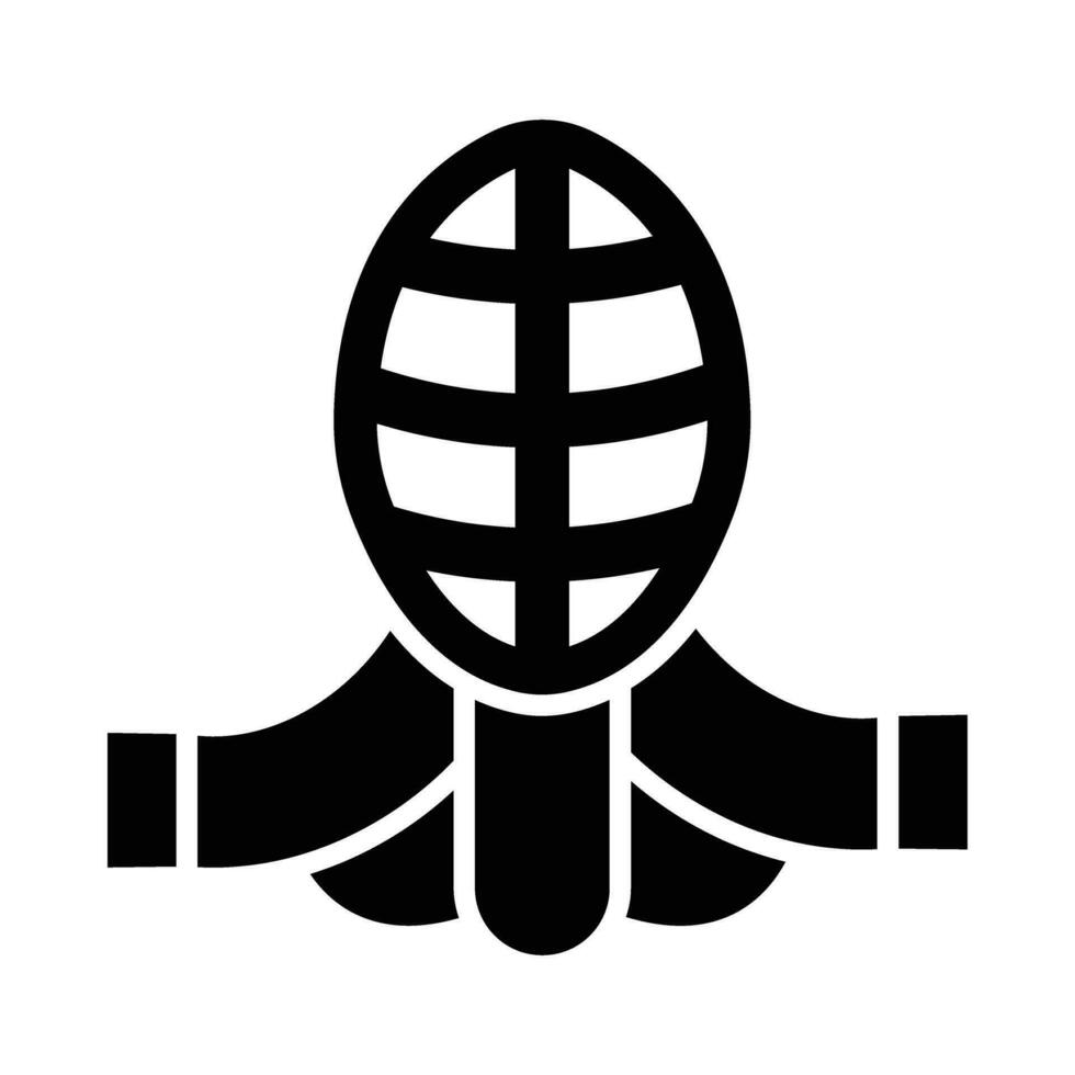 kendo vecteur glyphe icône pour personnel et commercial utiliser.