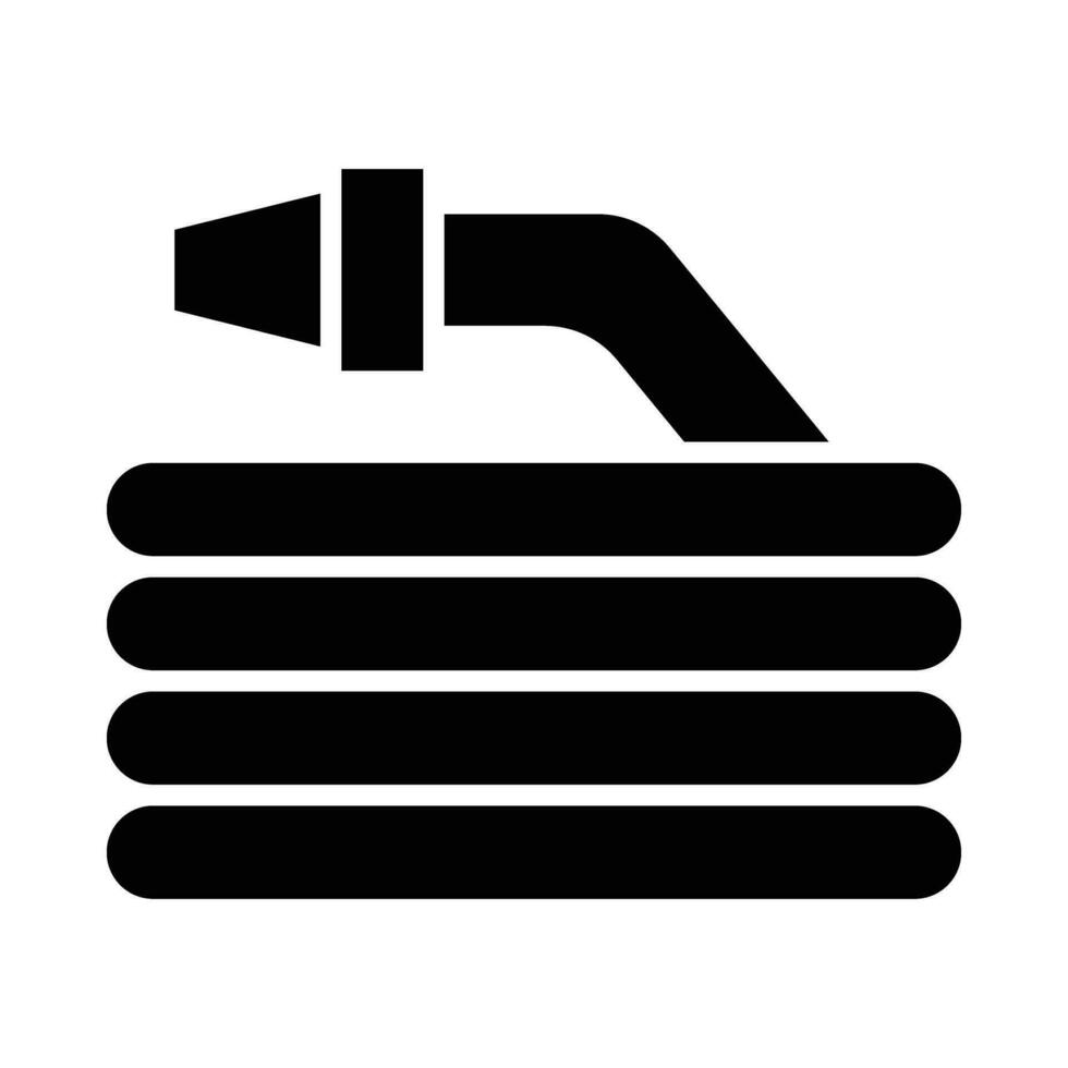 l'eau tuyau vecteur glyphe icône pour personnel et commercial utiliser.