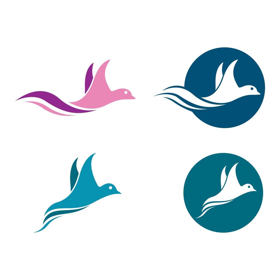 images de logo d'oiseau vecteur