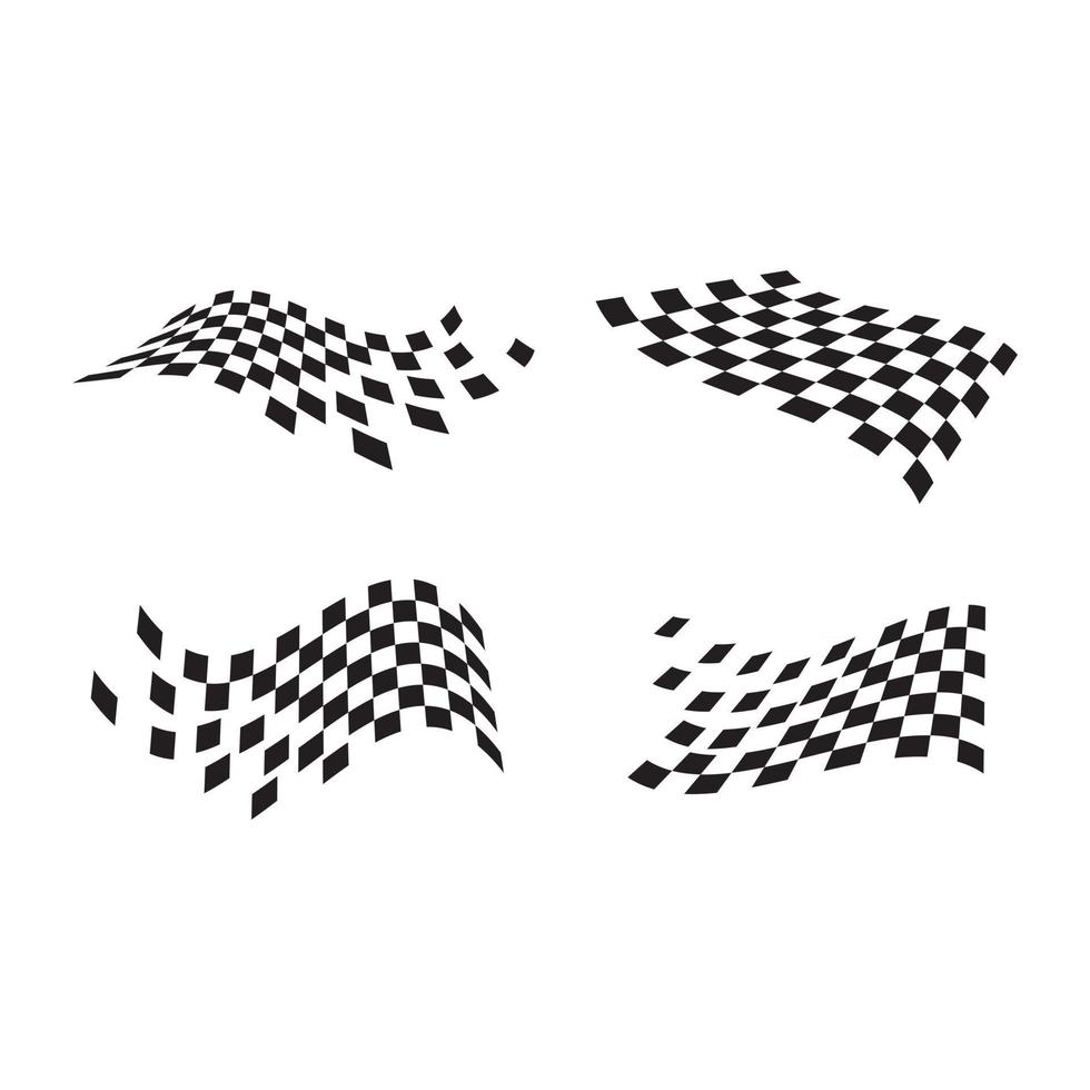 drapeau course logo images illustration vecteur