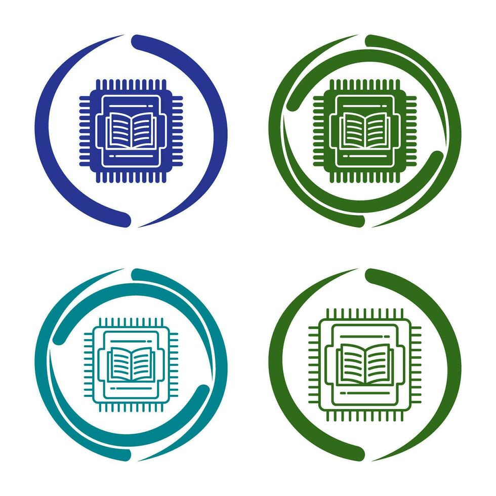 icône de vecteur de processeur