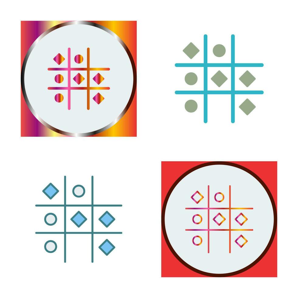 icône de vecteur tic tac toe