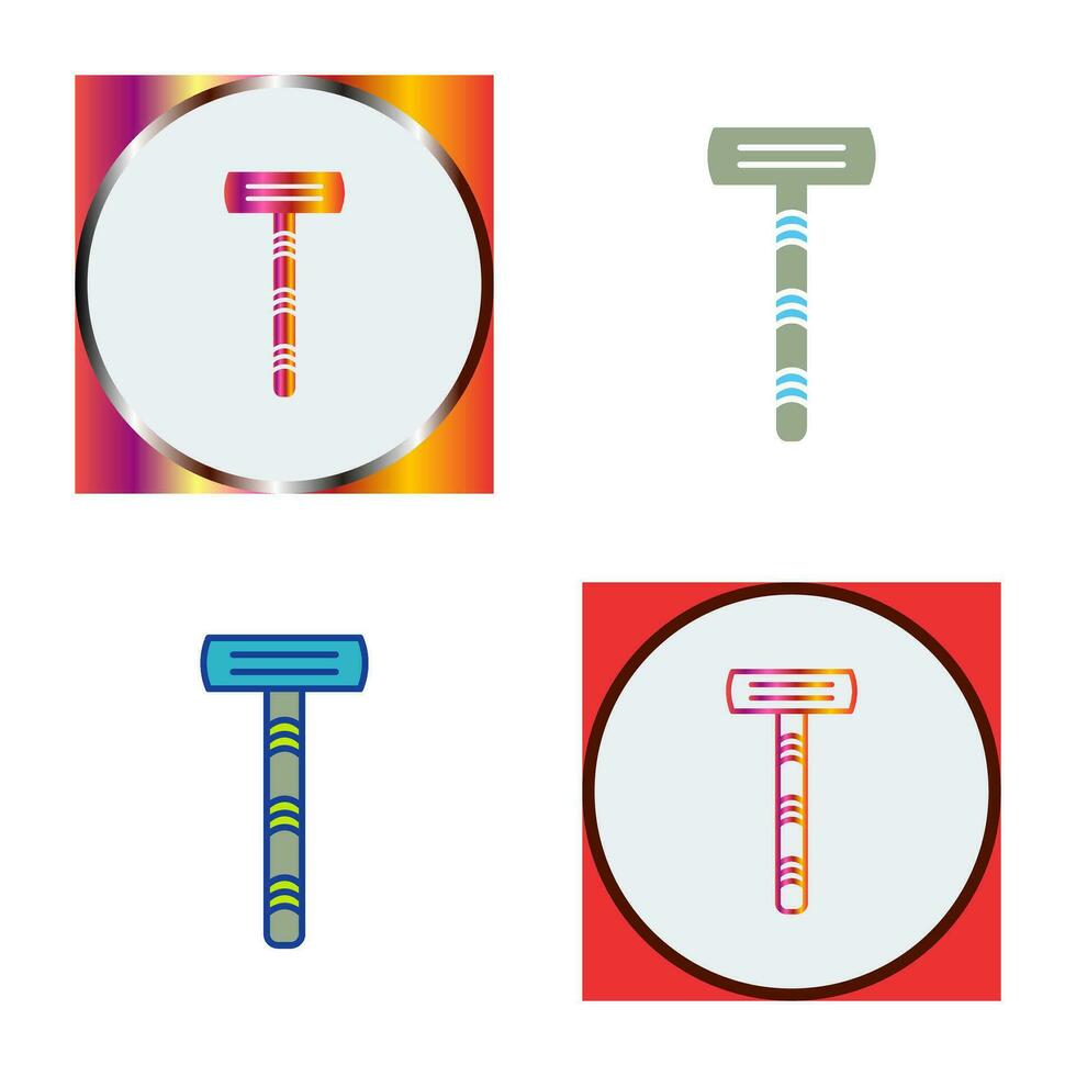 icône de vecteur de rasoir